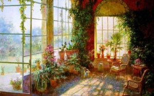 beautiful conservatory